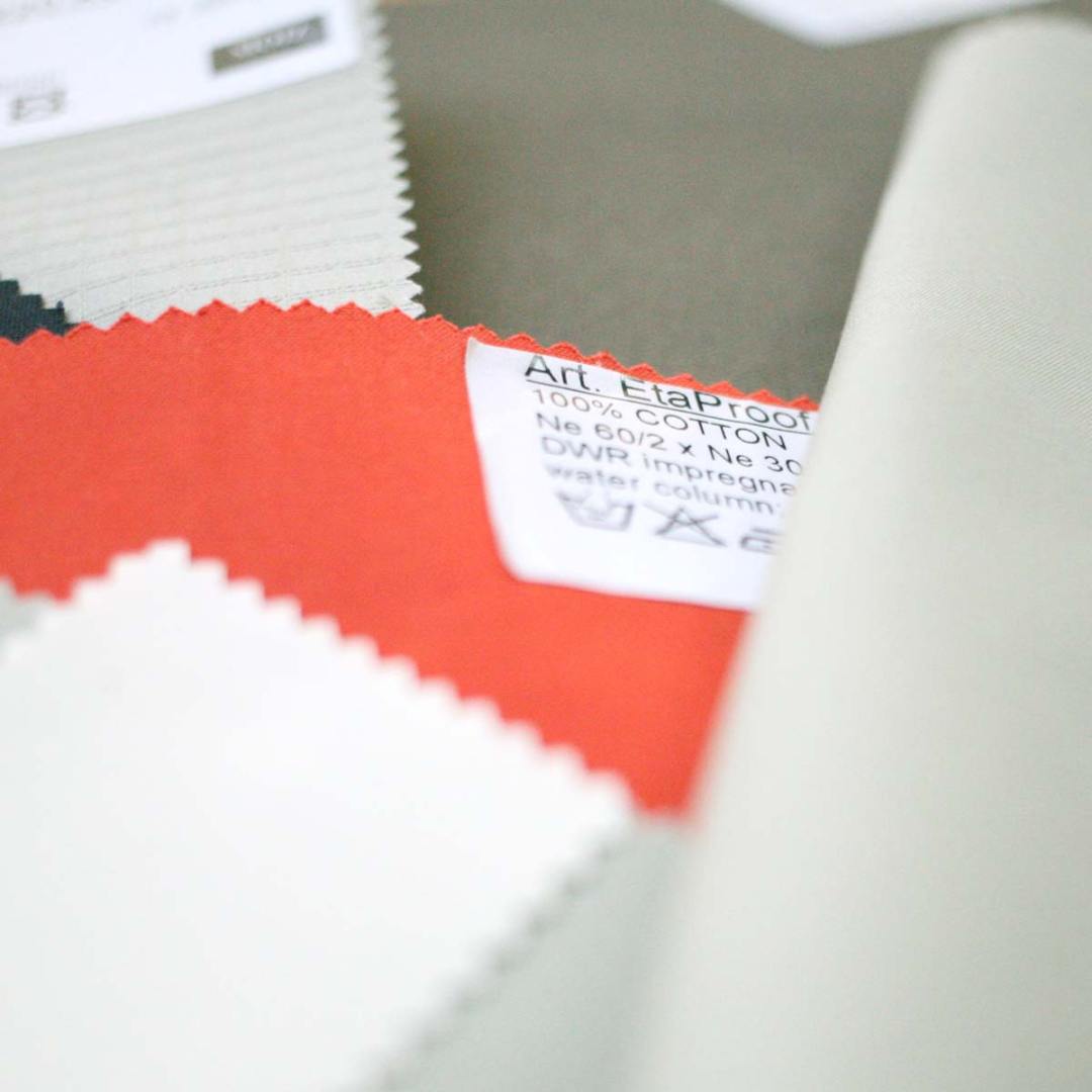 Ventile cotton fabric texture